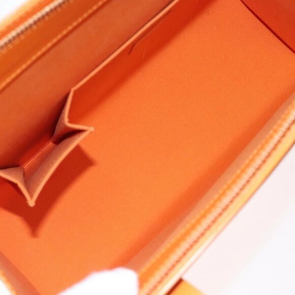LOUIS VUITTON Epi Croisette PM Tote Bag Orange Mandarin - Picture 9 of 16